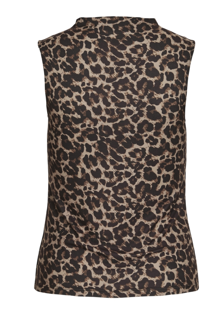 VILEOA S/L FUNNEL NECK TOP - NOOS 14112661 NOMAD/LEO